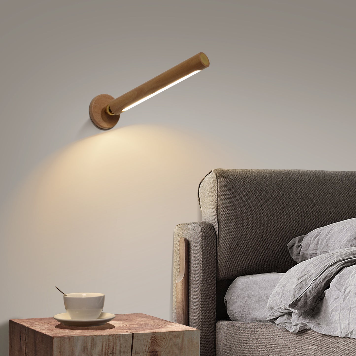 Lumière LED Murale ET Portable : Design Magnétique et Intensité Réglable