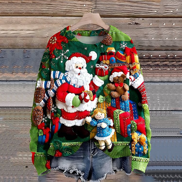 Christmas design sweater unisex
