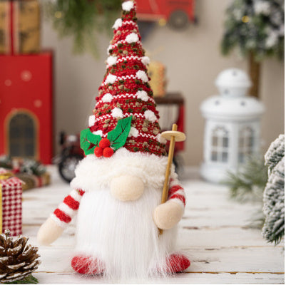 Christmas decorative illuminated gnome