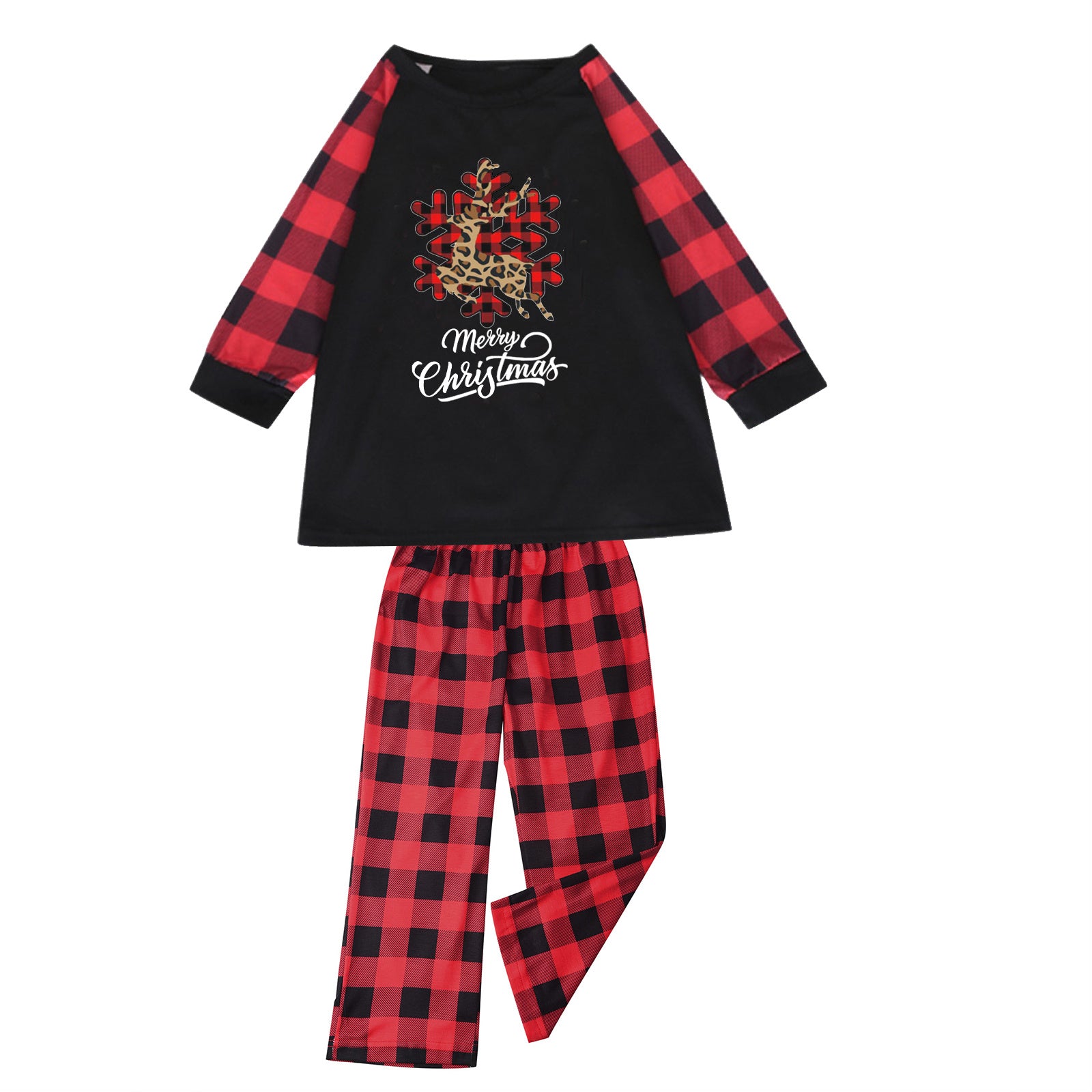 Matching Christmas design family pyjamas