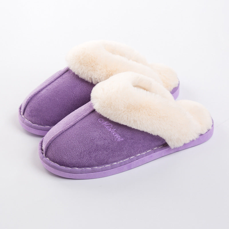 Warm and confortable unisex slippers
