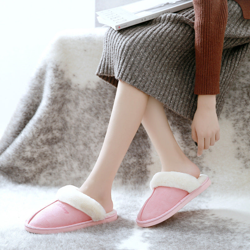 Warm and confortable unisex slippers