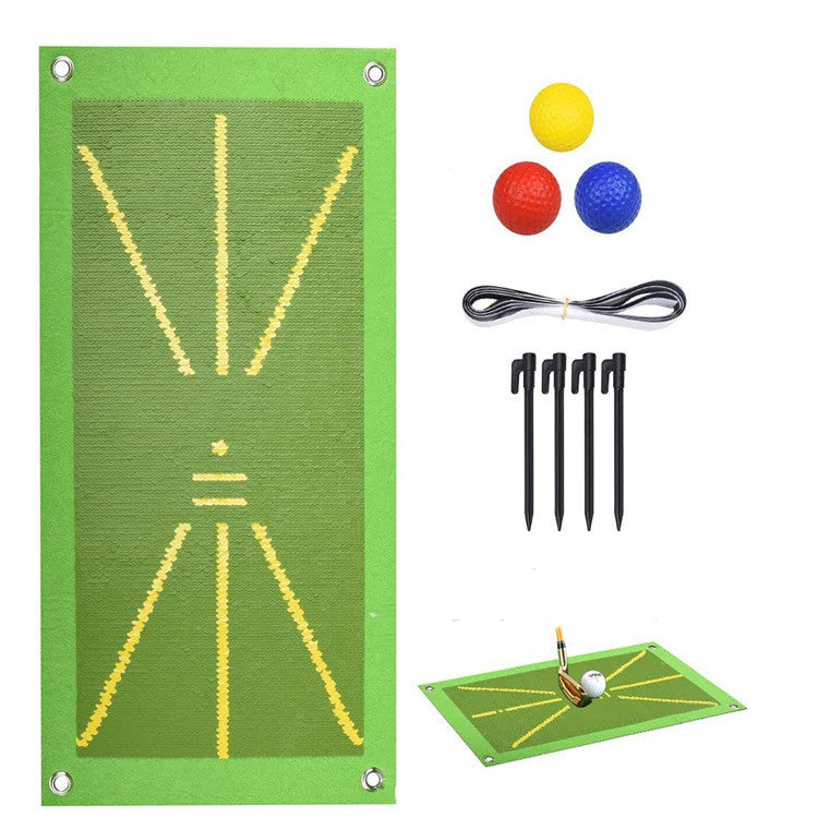 Tapis d’Entraînement de golf portable : Analysez votre élan et tracez des coups parfaits